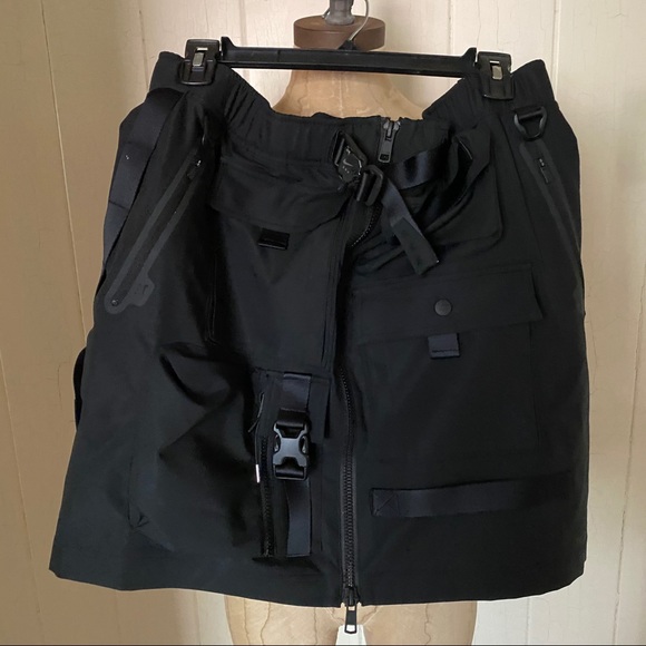NIKE x MMW sz L Black SKIRT Beryllium NRG Pockets